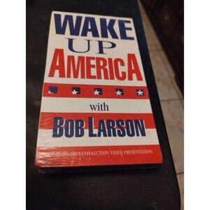 Rare! New & Sealed! Wake Up America  (1993, VHS) Bob Larson